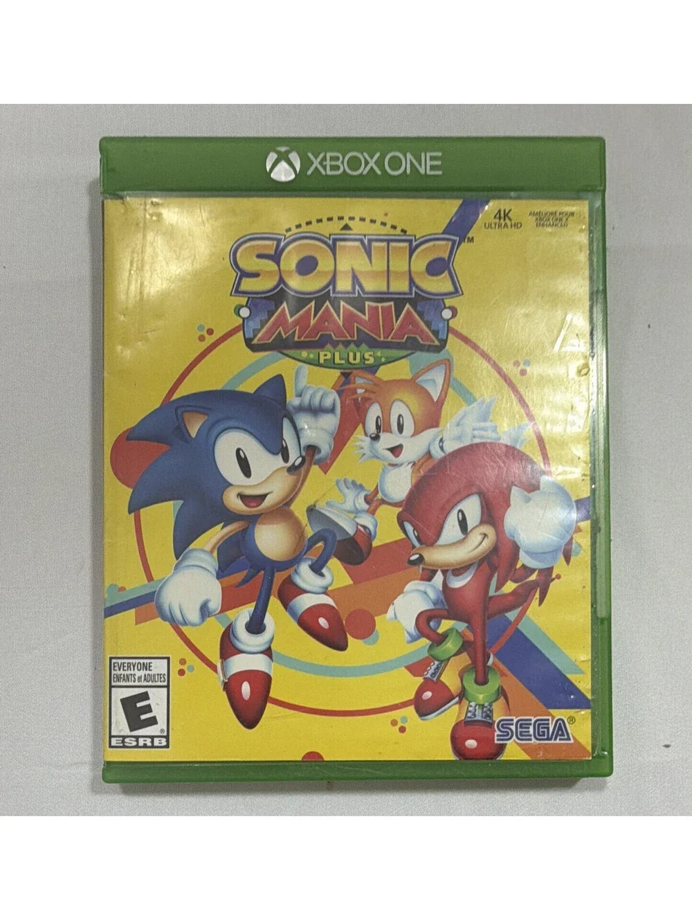 SEGA Sonic Mania Plus Xbox One Platformer Sonic the Hedgehog Series E 4K